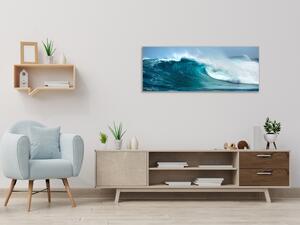 Obraz sklenený morská vlna - 30 x 60 cm