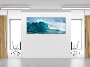 Obraz sklenený morská vlna - 30 x 60 cm