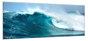 Obraz sklenený morská vlna - 50 x 100 cm