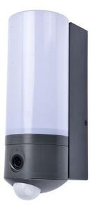 Lutec 5196004118 LED vonkajšie nástenné svietidlo Pollux s pohybovým čidlom 1x18,8W | 1200lm | 2700-6500K | IP44 - šedá