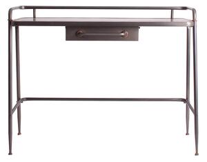 MUZZA Pracovný stôl chiara 105 x 41 cm sivý
