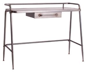 MUZZA Pracovný stôl chiara 105 x 41 cm sivý