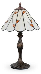 Brilagi - Tiffany vitrážová stolná lampa FOLIA 1xE27/60W/230V