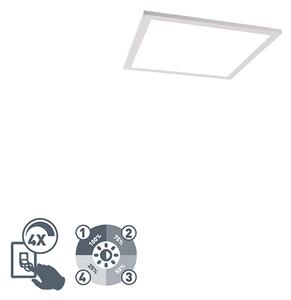 Stropná lampa biela 40 cm vrátane LED 4-stupňového stmievania - Liv