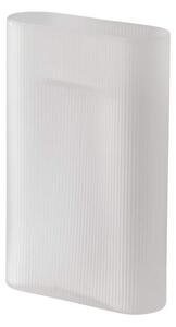 Muuto Váza Ridge H35, white frosted glass