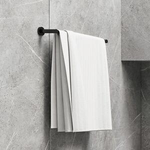 OMNIRES - Vešiak na uteráky Modern project - 40 cm - čierna