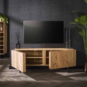 TV-skrinka 28-50 Block 135cm Drevo Acacia-Komfort-nábytok