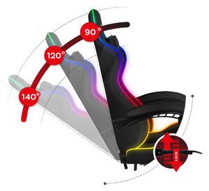 Herná stolička HUZARO FORCE 4.7 RGB MESH