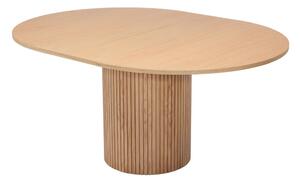 Okrúhly rozkladací jedálenský stôl v dekore duba ø 115 cm Malaga – Selection