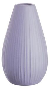 RIFFLE Váza 15,5 cm - sv. fialová