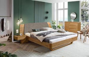 Manželská posteľ Livorno 160x200 z masívneho dreva vrátane nočných stolíkov