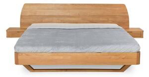 Manželská posteľ Livorno 160x200 z masívneho dreva vrátane nočných stolíkov