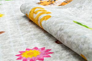Dywany Łuszczów Detský kusový koberec Junior 52104.801 Safari grey - 80x150 cm