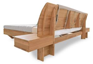 Manželská posteľ z masívu Livorno 180x200 vrátane nočných stolíkov (viac veľkostí)