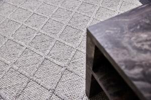 Diamond Carpets koberce Ručne viazaný kusový koberec Old Town DE 3210 Grey Mix - 80x150 cm
