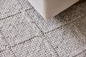 Diamond Carpets koberce Ručne viazaný kusový koberec Old Town DE 3210 Grey Mix - 80x150 cm