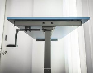 Liftor Entry, šedý výškovo nastaviteľný polohovateľný stôl