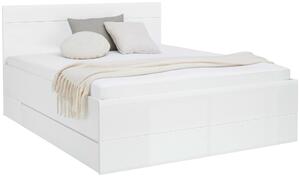 POSTEĽ, 140/200 cm biela Hom`in - Postele