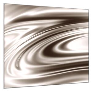 Obraz sklenený štvorcový abstrakt textúra saténu - 34 x 34 cm