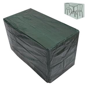 KONDELA Ochranný obal na bistro set, 124x63x79 cm, zelená, KAVER TYP 19