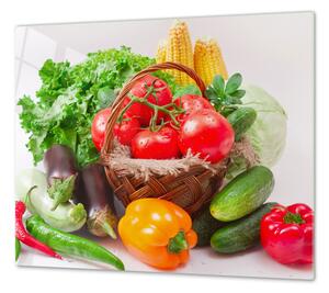 Ochranná doska zelenina v košíku - 40x60cm / ANO