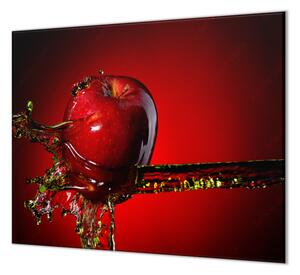 Ochranná doska ovocia červené jablko vo vode - 40x60cm / ANO