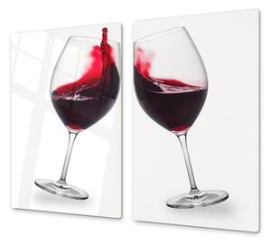Ochranná doska pohára červeného vína - 52x60cm / ANO