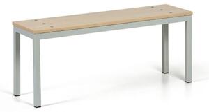 Šatníková lavica, sedák - lamino, dĺžka 1000 mm, breza