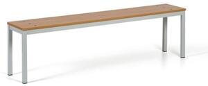 Šatníková lavica, sedák - lamino, dĺžka 1500 mm, buk