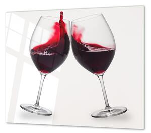 Ochranná doska pohára červeného vína - 40x60cm / ANO