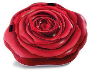Nafukovacie lehátko Červená ruža 137 x 132 cm