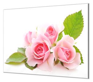 Ochranná doska kvet ružovej ruže - 52x60cm / ANO