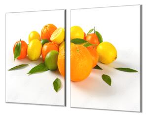 Ochranná doska ovocia citrón a pomaranč - 55x55cm / ANO