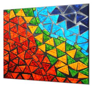 Ochranná doska farebná abstraktná mozaika - 55x55cm / NE