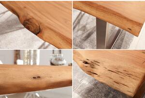 Jedálenský stôl Mammut 200x100cm Masív drevo Acacia-Komfort-nábytok
