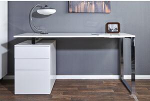PC - stolík 18613 160x70cm Biely vysoký lesk-Komfort-nábytok