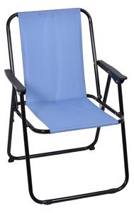 Kempingová stolička - modrá