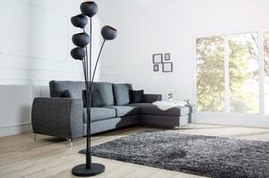 Stojaca lampa 37004 Čierna-Komfort-nábytok