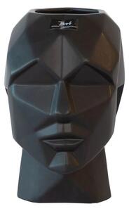 Keramická váza Modern man, matt black