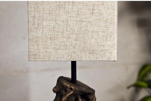 Stolová lampa 19478 Masív drevo/Bežová-Komfort-nábytok
