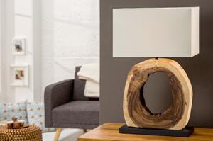 Stolová lampa 36972 Circle teakové drevo-Komfort-nábytok