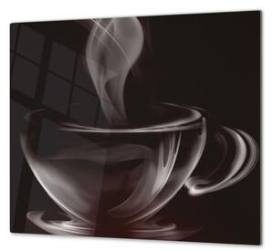 Ochranná doska abstraktný hrnček kávy - 40x40cm / ANO
