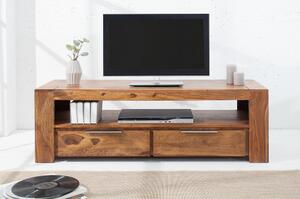 TV-skrinka 37892 135cm Masív drevo Sheesham/Palisander-Komfort-nábytok