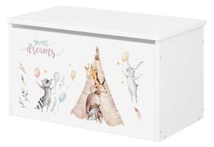 Babyboo Box na hračky s motívom Sweet Dreams