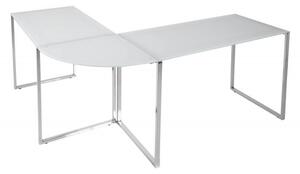 Invicta Interior - Exkluzívny dizajnový rohový stôl BIG DEAL 180 cm biely