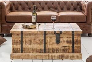 Konferenčný stôl 39814 100x60cm Winebar Drevo Mango-Komfort-nábytok
