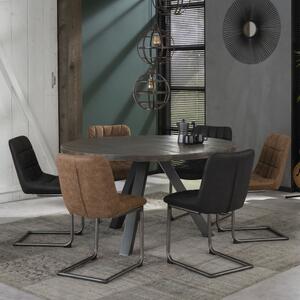 Jedálenský stôl 22-08 Ø140cm Solid mango clay antique-Komfort-nábytok