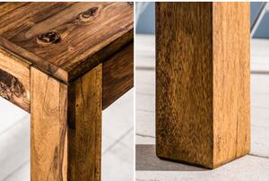 Rozkladací jedálenský stôl 35299 160/240x100cm Masív drevo Palisander-Komfort-nábytok