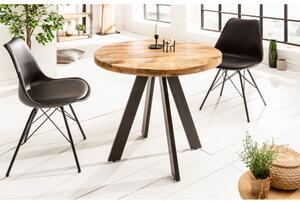 Jedálenský stôl 39400 Ø80cm Drevo Mango natur-Komfort-nábytok
