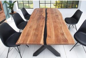 Jedálenský stôl 38333 200x100cm Masív drevo Acacia-Komfort-nábytok